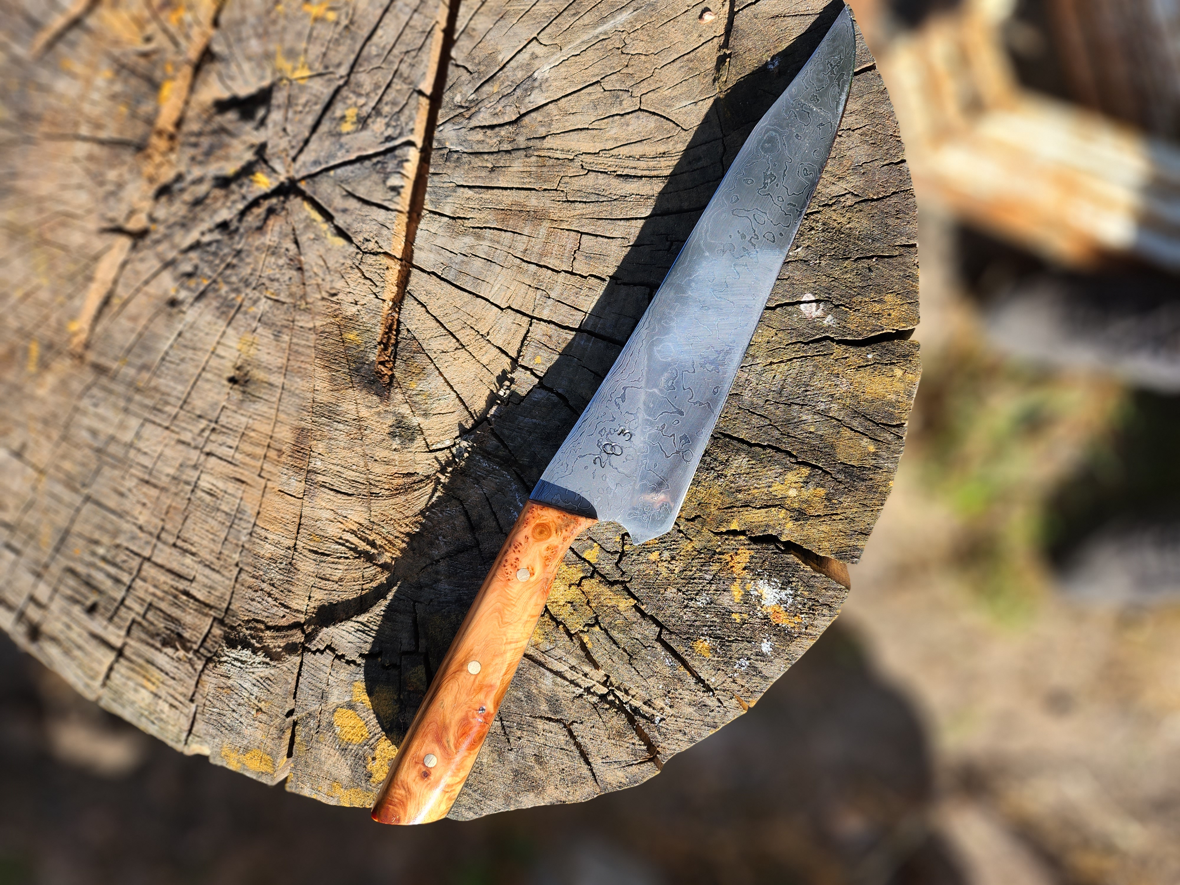 Couteau artisanal fini